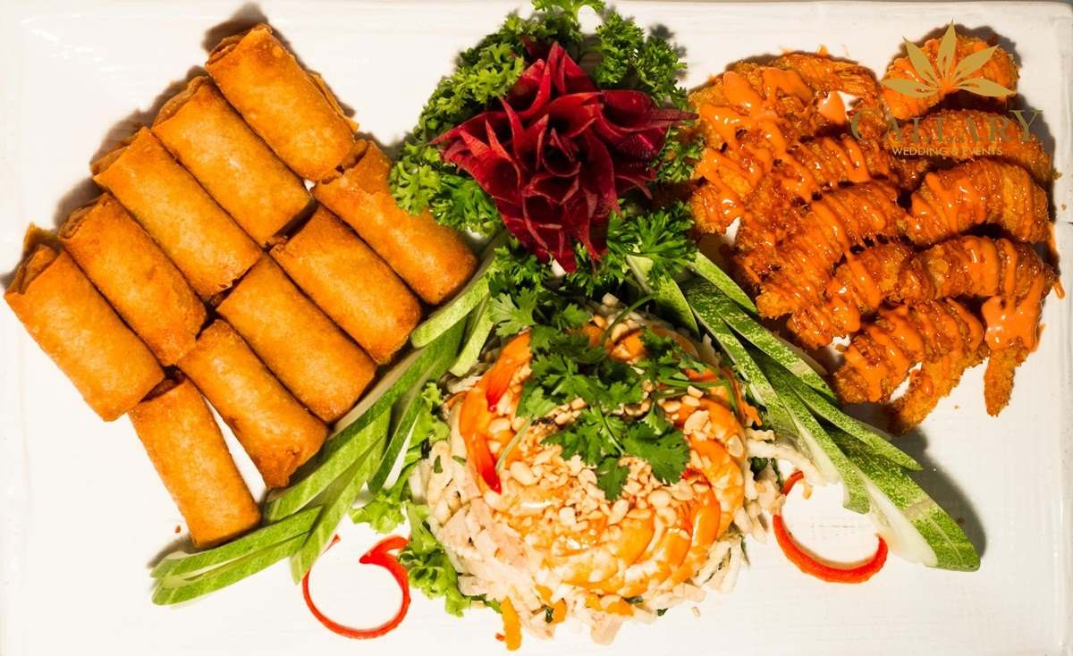 món khai vị tiệc cưới