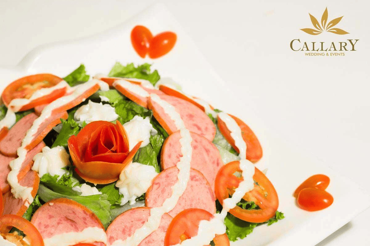 menu nhà hàng tiệc cưới
