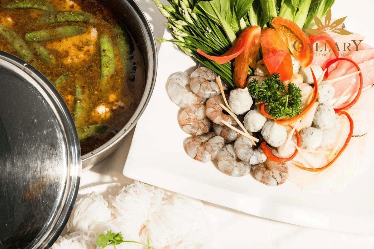 menu tiệc cưới