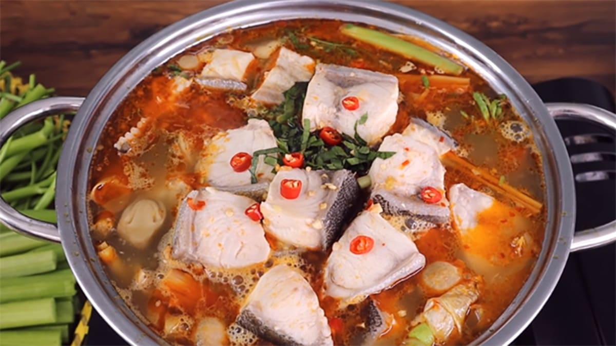 lẫu cá bớp